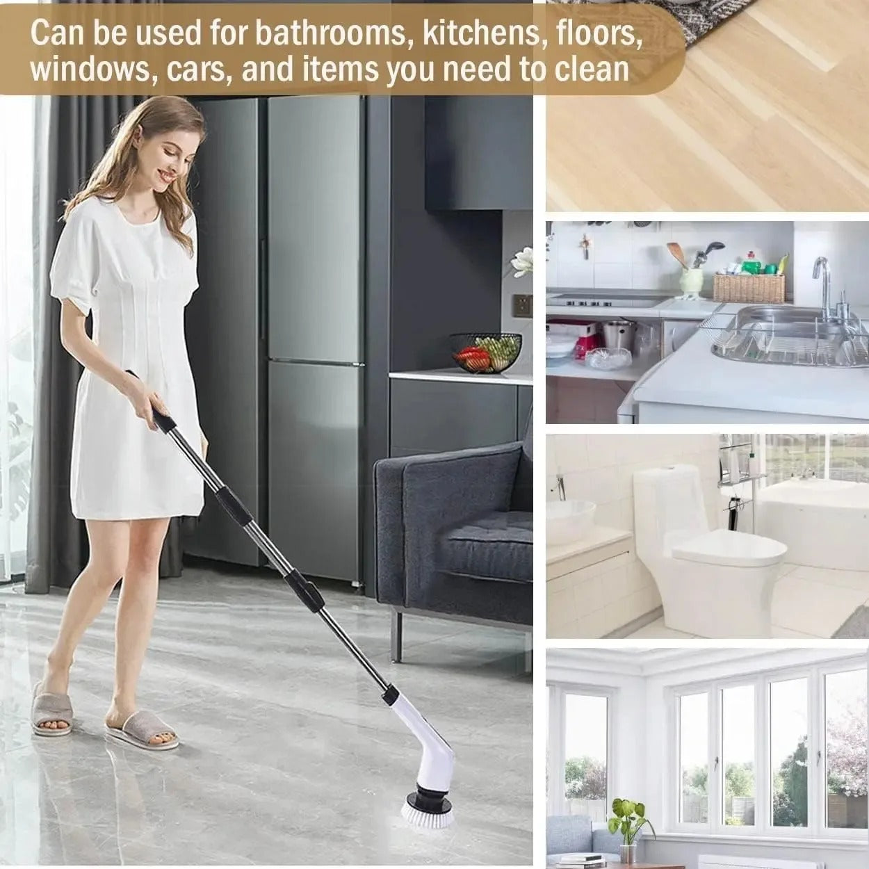 TurboScrub™ Cordless Power Cleaning Brush