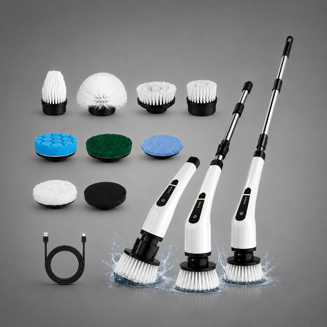 TurboScrub™ Cordless Power Cleaning Brush