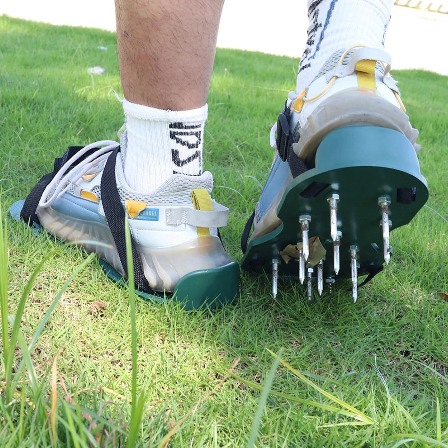 Garden Lawn Aerator Spiked Shoes