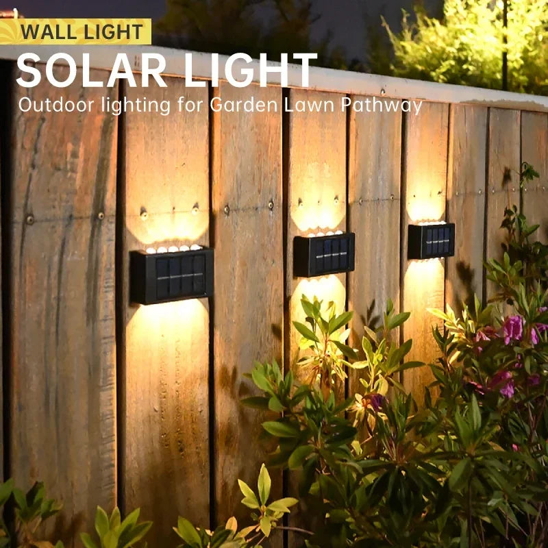 Outdoor Solar Wall Lamp Waterproof