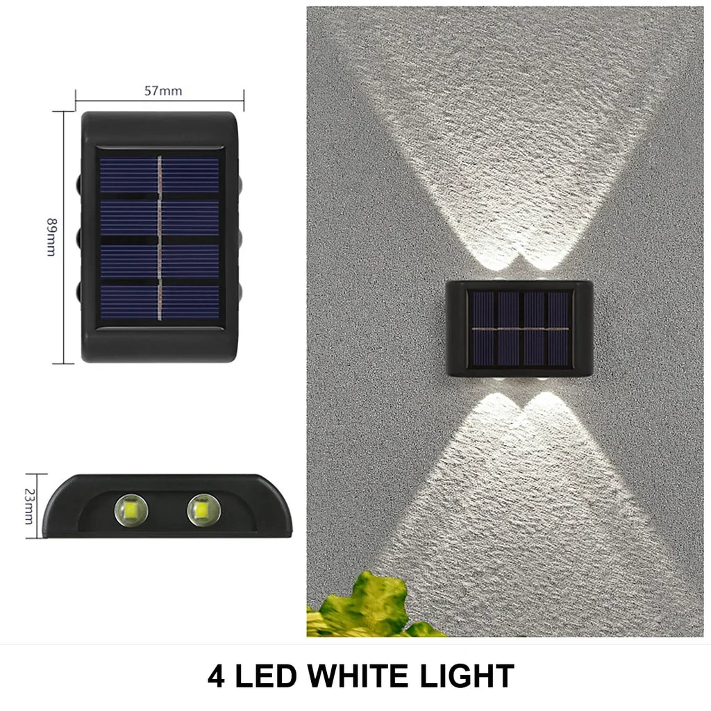 Outdoor Solar Wall Lamp Waterproof
