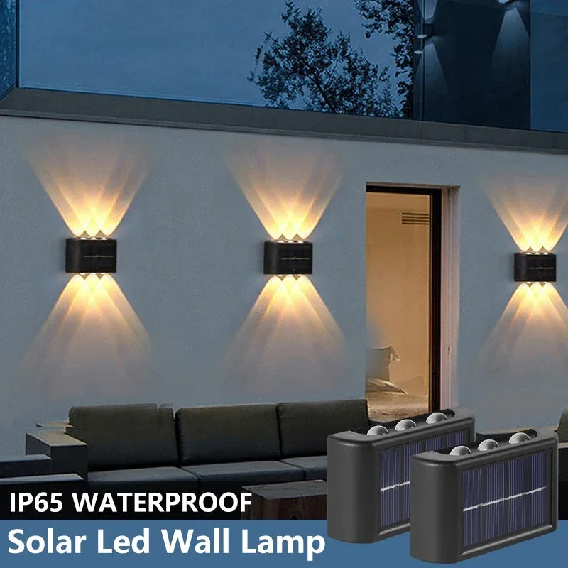Outdoor Solar Wall Lamp Waterproof