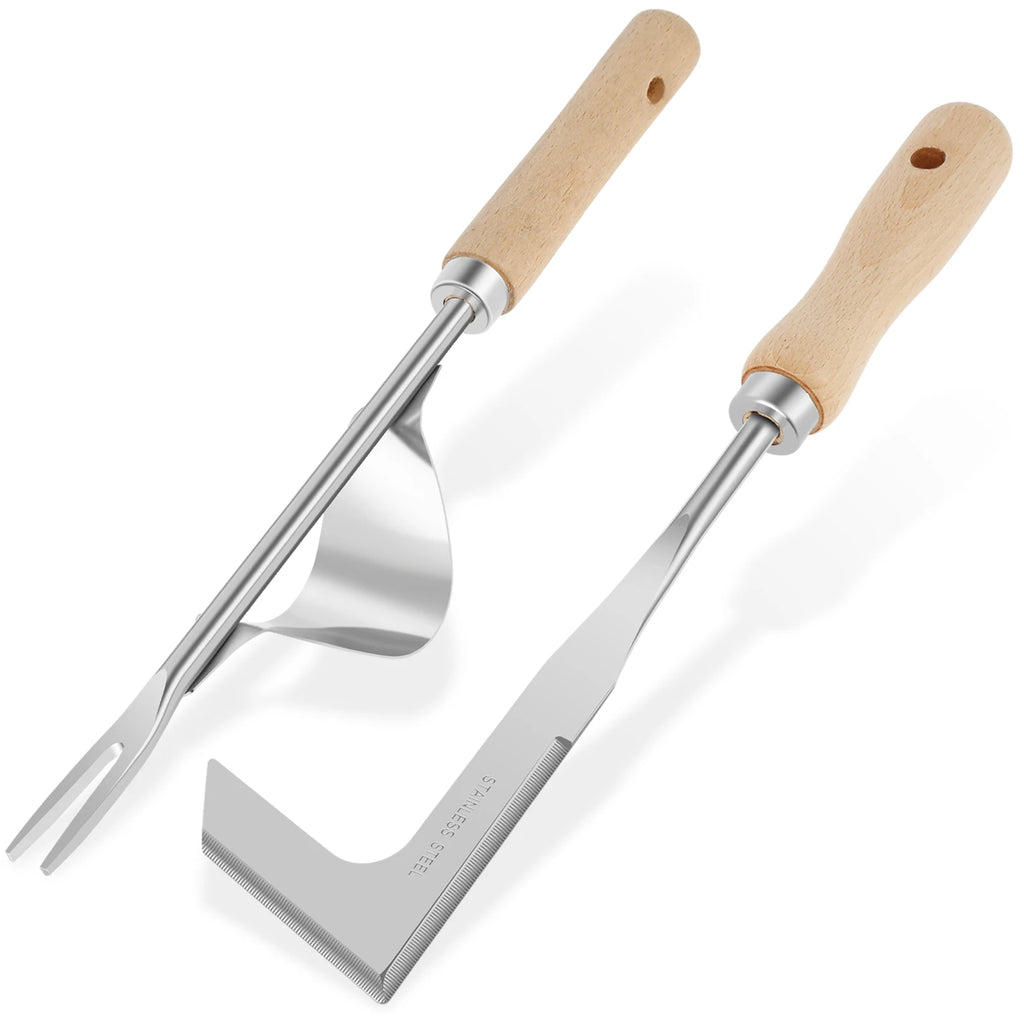 4PCS Stainless Steel Garden Weeder Set