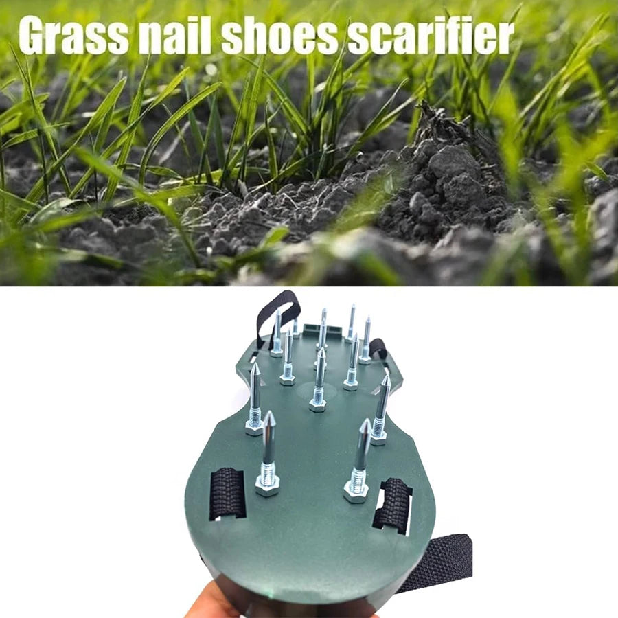 Garden Lawn Aerator Spiked Shoes