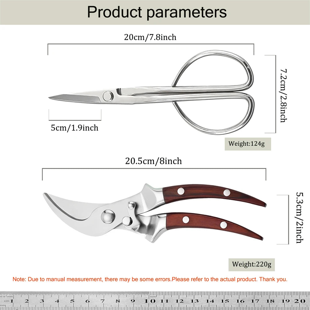 1-2PCS Garden Pruning Scissors