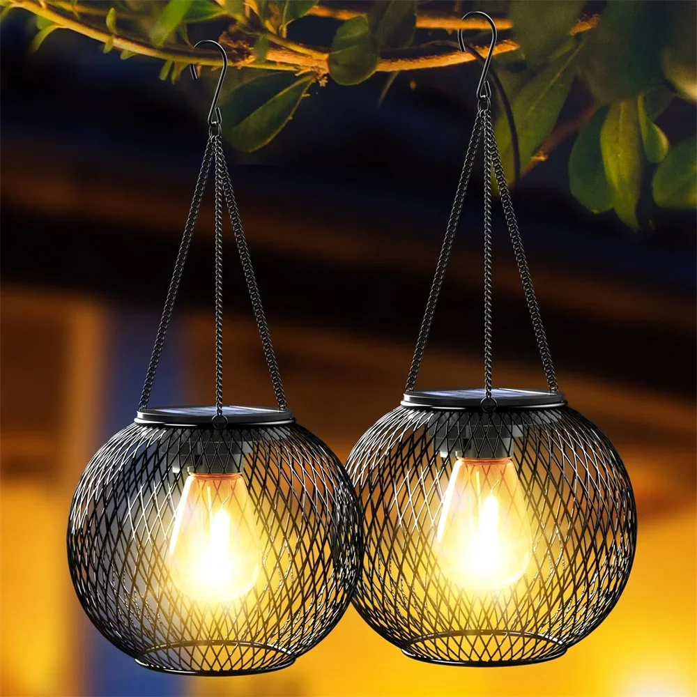 Solar LED Hanging Lantern Lights