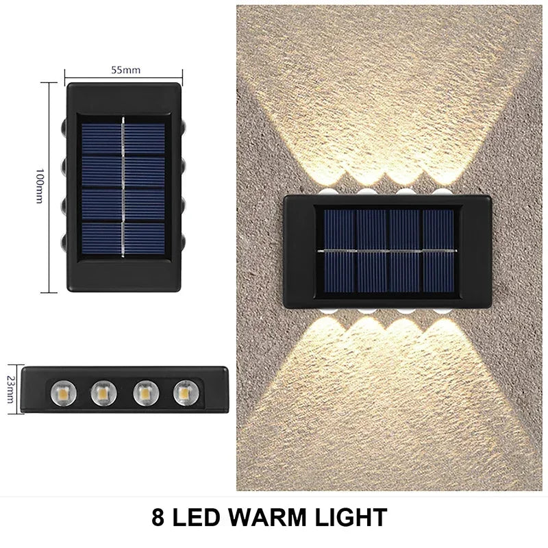 Outdoor Solar Wall Lamp Waterproof
