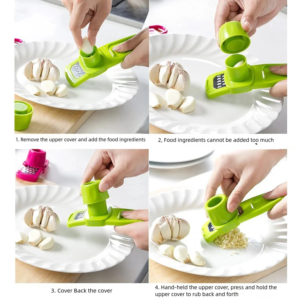 Garlic and Ginger Grater Grinder