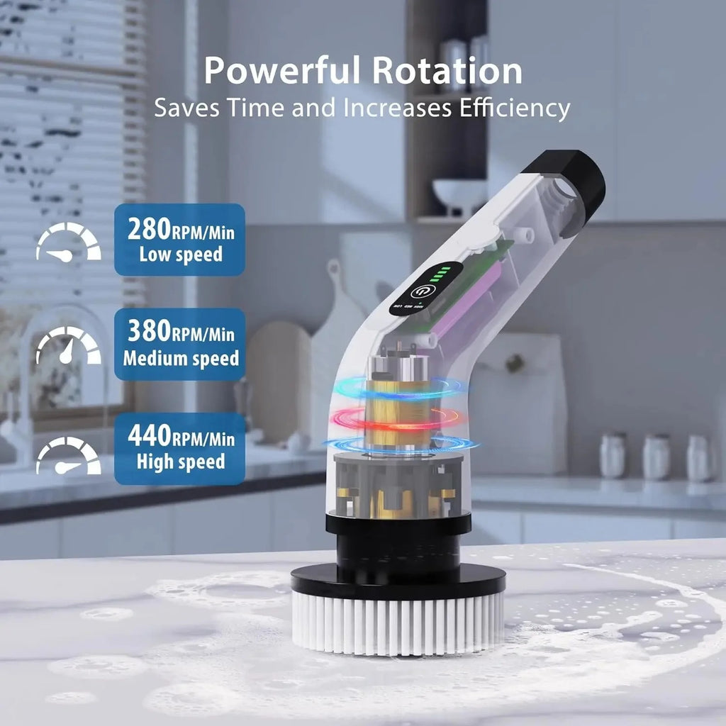 TurboScrub™ Cordless Power Cleaning Brush