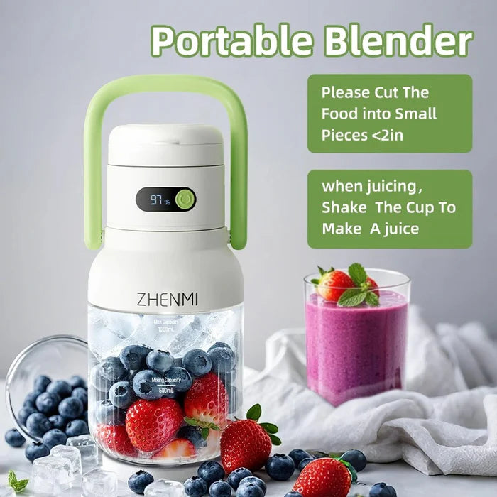 Portable USB-C Juicer Blender – 33oz